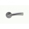 Serozzetta Cinco Satin Chrome Lever On Round Rose Handle