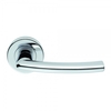 Serozzetta Dos Polished Chrome Lever On Round Rose Handle