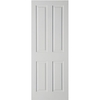 Victorian 4 Panel Internal White Moulded Door - 2040 x 726 x 40mm (80.3 x 28.6")