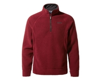 Cason Half-Zip - Loganberry