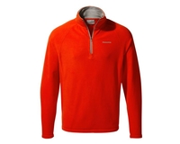 Corey V Half-Zip - Aster Red