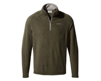 Corey V Half-Zip - Woodland Green