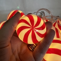 10 LED Candy Ball String Lights