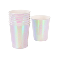 12 Iridescent Paper Cups
