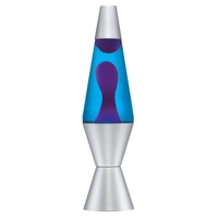 14.5" Lava Lamp Purple/Blue