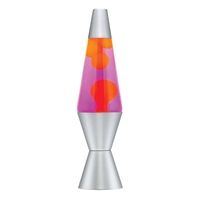 14.5" Lava Lamp Yellow/Purple