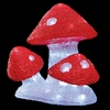 28cm Acrylic Mushroom Decoration