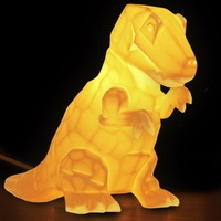 3D Ceramic Lamp Dinosaur