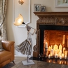 85cm Windswept Girl Lamp - Touli