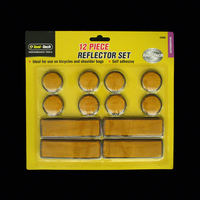 Adhesive Reflectors (12 Pack)