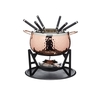 Artesa Hand Finished Copper Effect Fondue Set
