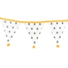 Bee Print Fabric Bunting