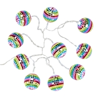 Boho Disco Ball Fairy Lights
