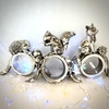 British Wildlife Silver Napkin Rings x 3 (7846)