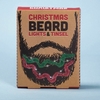 Christmas Beard Lights and Tinsel
