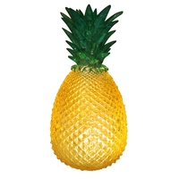 Cut Glass Effect Pineapple Lamp