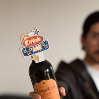 Drink Me Flashing Bottle Topper