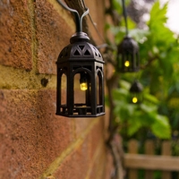Elan Solar Moroccan Lantern Fairy Lights
