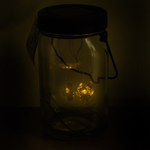 Glass Firefly Solar Lantern