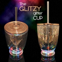 Glitzy Glitter Party Cup