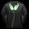 Glow Headphones T-Shirt