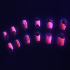 Glow in the Dark False Nails