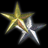 Gold/Silver Paper Star Lanterns