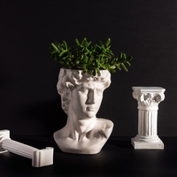 Greek Head Large Planter