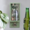 Green Bottle Opener Box - Welcome To My Garden