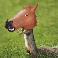 Horse Head Squirrel Feeder