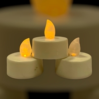 LED Flickering Tealights - 3 Pack