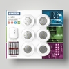 Led Push on Lights White 6 Pack