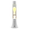 MODERN Blob Lamps Lava Lamp - White Base - Warm White/Clear