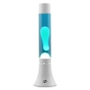 MODERN Blob Lamps Lava Lamp - White Base - White/Blue