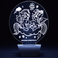 My Little Pony Etched Lamp