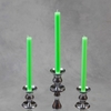 Neon Dinner Candles