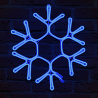 Neon Flex Snowflake