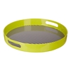 Neon Green Stripe Tray
