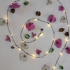 Orchid Metal Floral String Lights