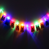 Peg String Light Multi Coloured