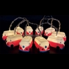 Red Camper Van String Lights