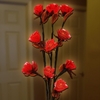 Red Rose Branch Lights (16217)