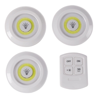 Remote Control Glo-Disc Downlighters (3 pack)