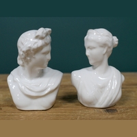 Roman Bust Cruet Set