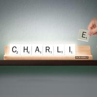 Scrabble Tile Light