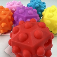 Sensory Hexagon Pop Ball 7.5cm Diameter