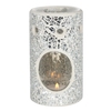 Silver Crackle Oil Burner