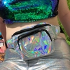 Silver Holographic Bum Bag