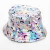 Silver Holographic Unicorn Hat
