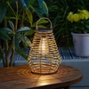 Solar Maris Rattan Lantern by Smart Solar